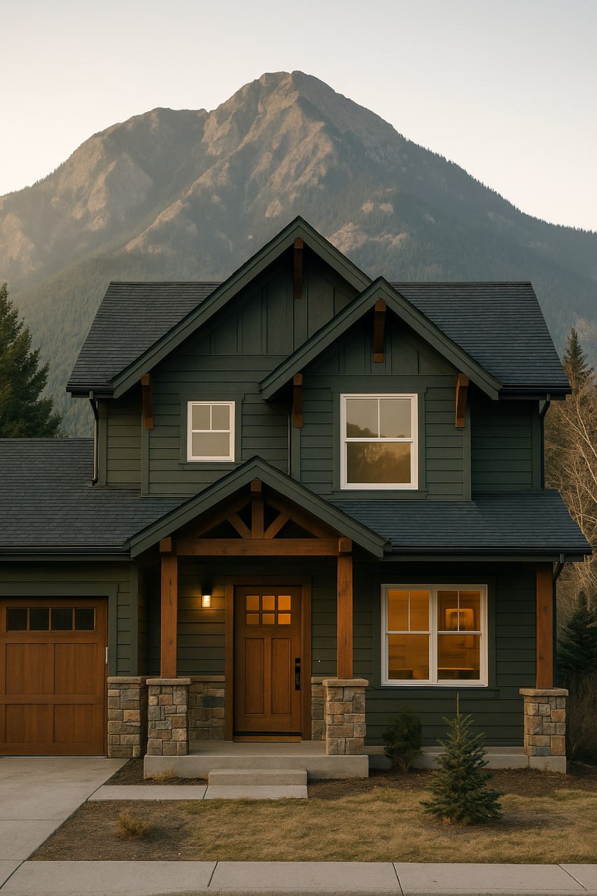 Custom mountain home built by Devil's Thumb Construction on the Colorado Front Range